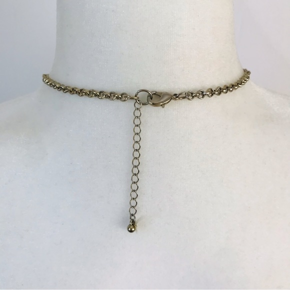 Snake Serpent Green Rhinestone Pendant Necklace 30” - Picture 5 of 6